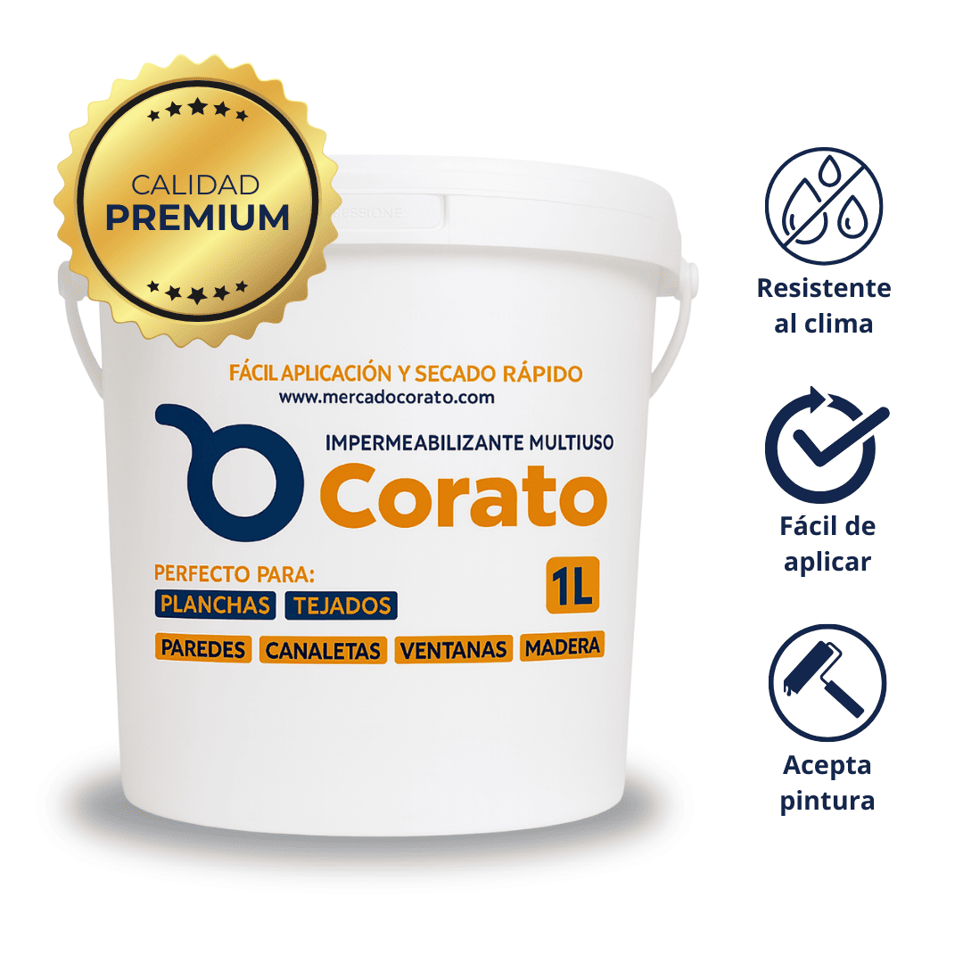 Impermeabilizante Multiuso Corato 1 litro - 40% OFF