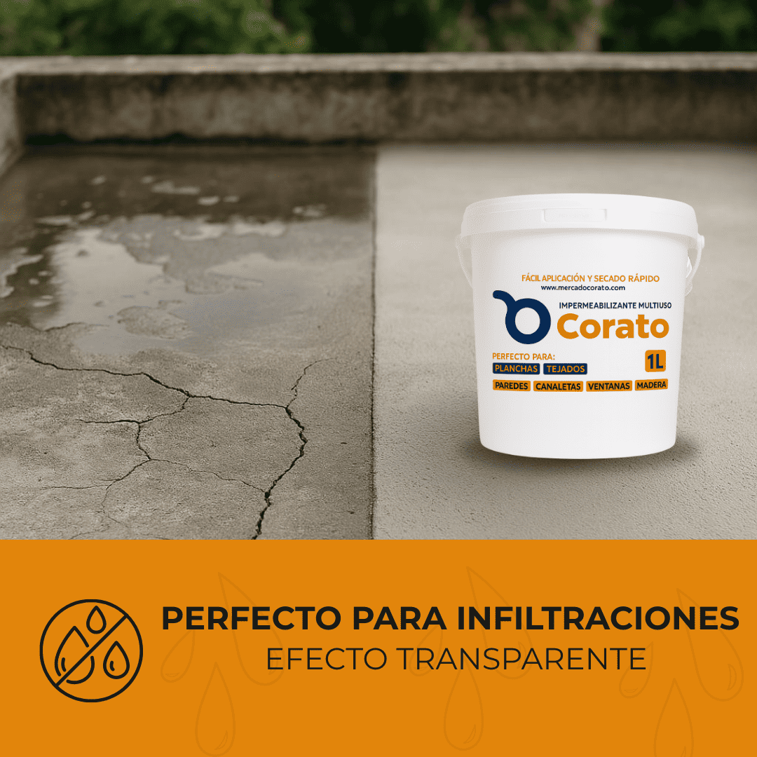 Impermeabilizante Multiuso Corato 1 litro - 40% OFF