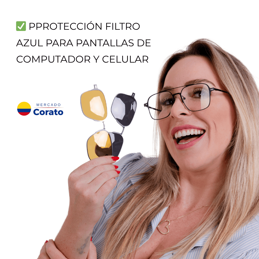 Gafas clip-on - COMPRA 1 LLEVA 3
