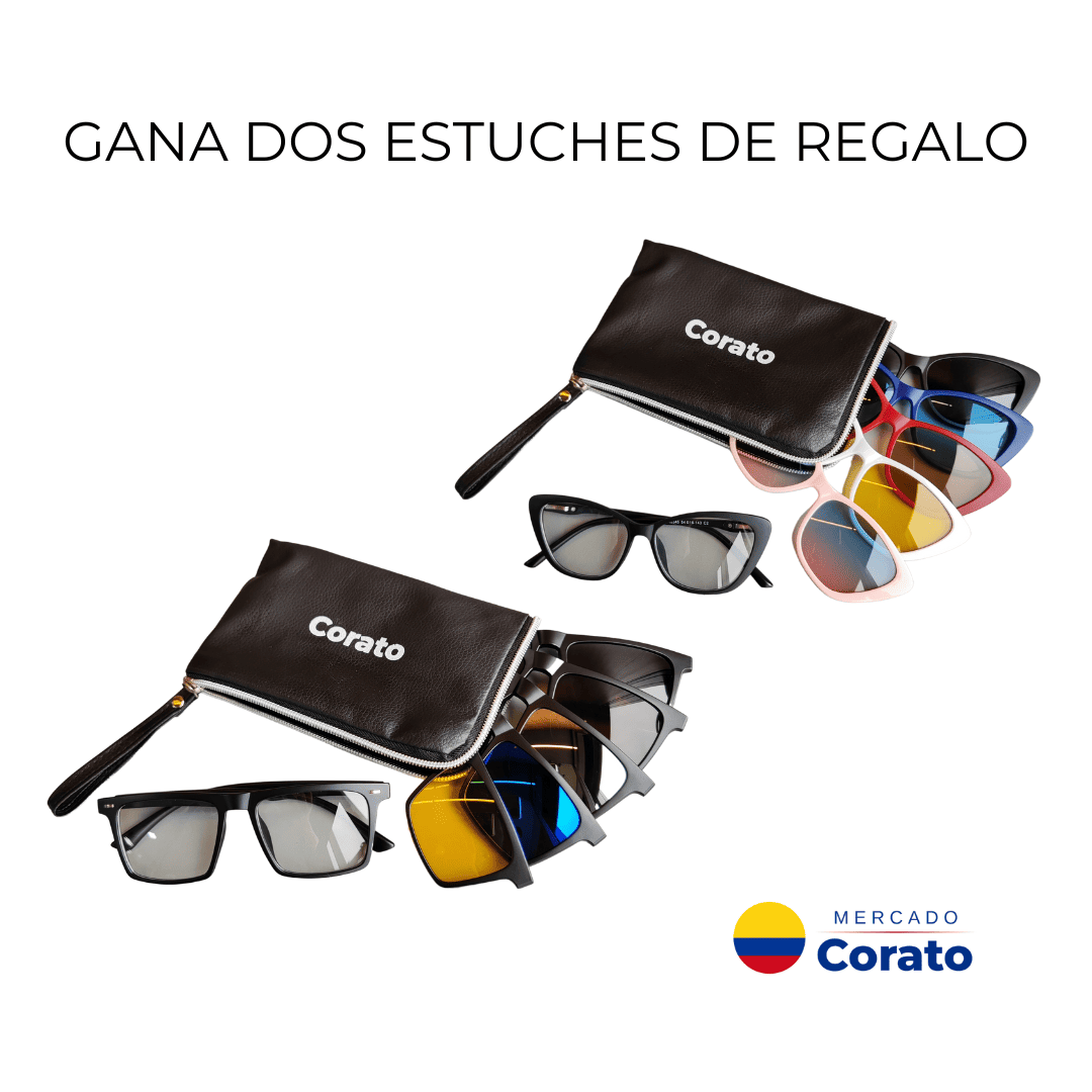 Kit Gafas Multicolores 6 en 1 para Parejas - COMPRA 1 KIT LLEVA 2