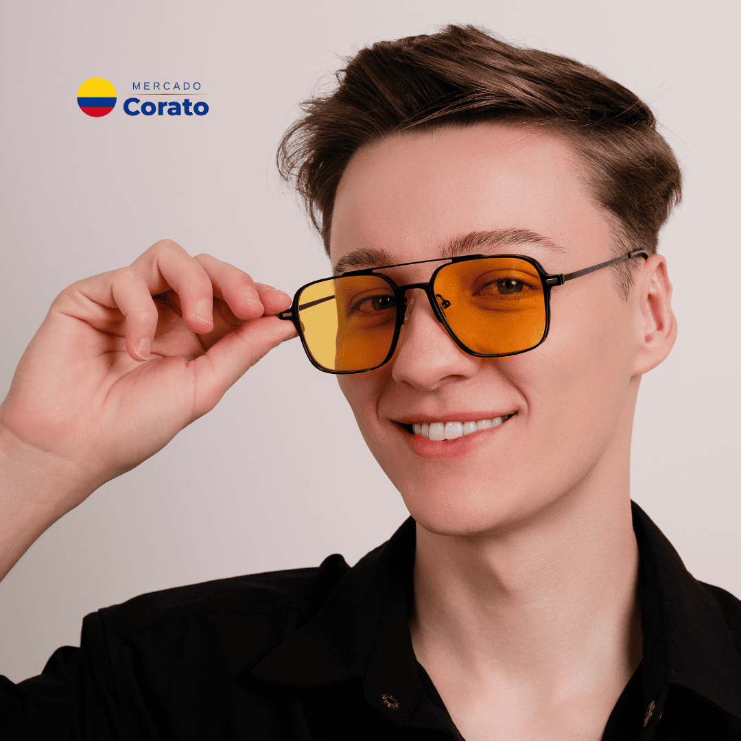Gafas 3 en 1 Metal + Lentes magnéticas intercambiables GRÁTIS