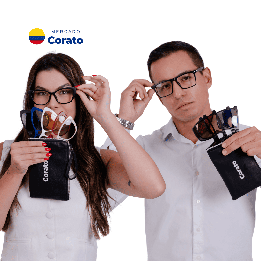 Gafas Multicolores para Parejas - COMPRA 1 KIT y LLÉVATE OTRO GRATIS