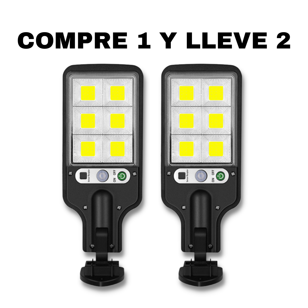 Lámpara solar Compre 1 y lleve 2 + ENVÍO GRATIS
