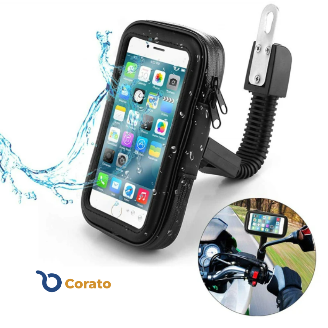 Soporte universal antirrobo para celular (motos y bicicletas) + ENVÍO GRATIS