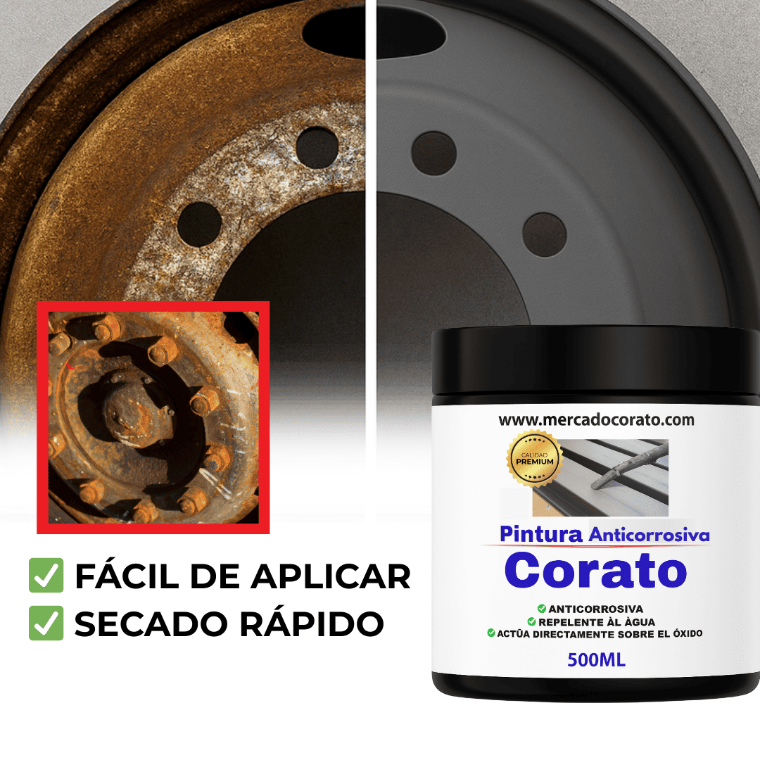 COMPRA 1 y LLEVA 2 Pintura Anticorrosiva Corato