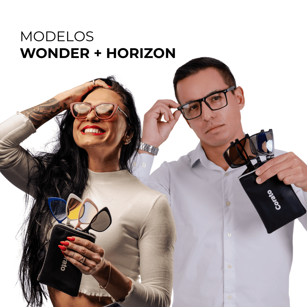Kit Gafas 6 en 1 - Compatible con fórmula + Lentes Intercambiables (40% OFF en la segunda unidad)