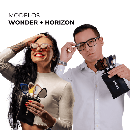 Kit Gafas 6 en 1 - Compatible con fórmula + Lentes Intercambiables (40% OFF en la segunda unidad)