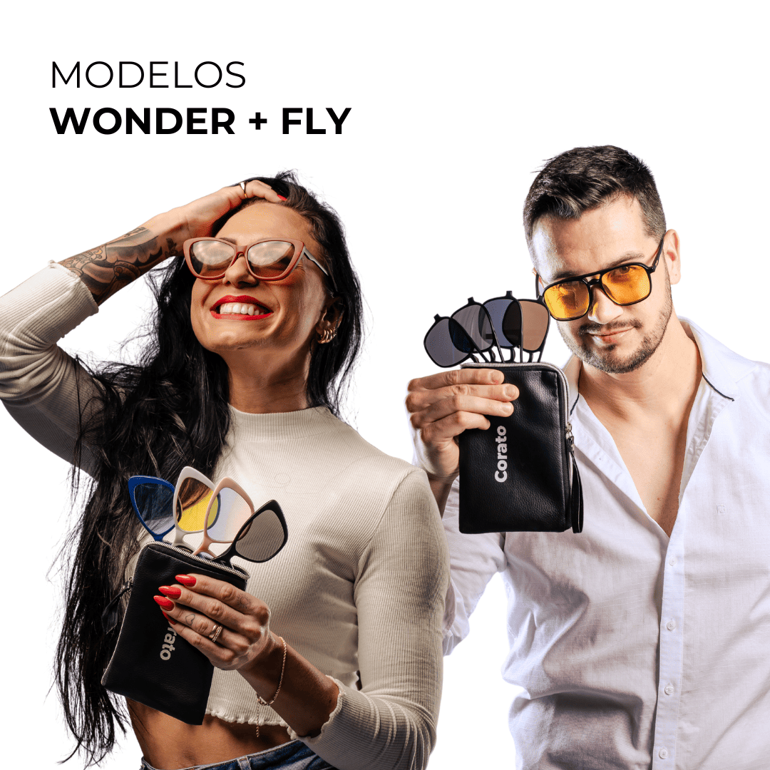 Kit Gafas 6 en 1 - Compatible con fórmula + Lentes Intercambiables (40% OFF en la segunda unidad)