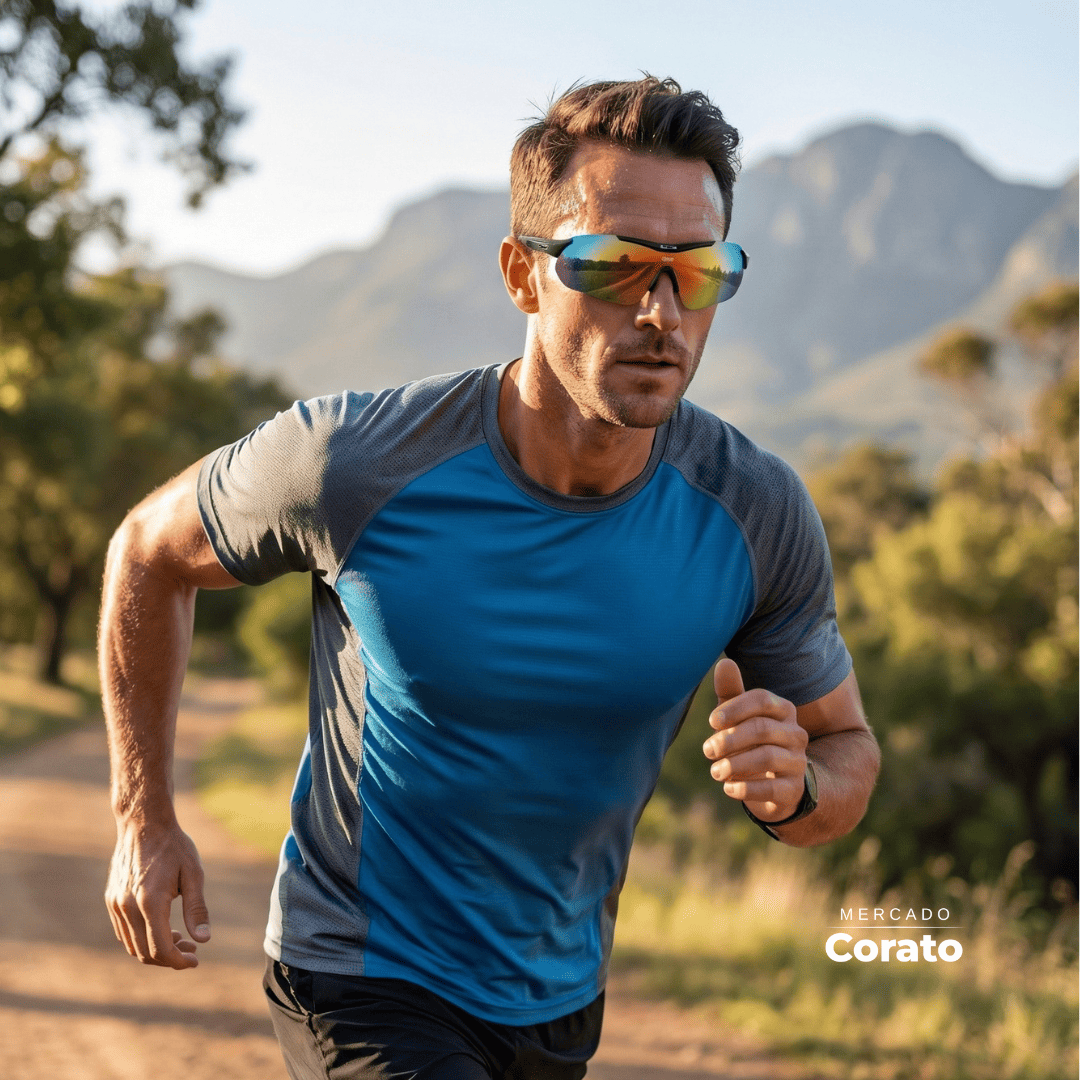 Gafas Deportivas Multicolores 5 en 1 + accesorios GRATIS