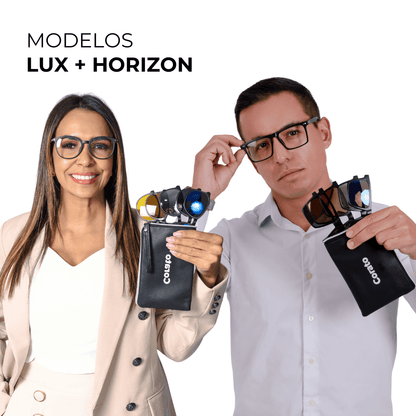 Kit Gafas 6 en 1 - Compatible con fórmula + Lentes Intercambiables (40% OFF en la segunda unidad)