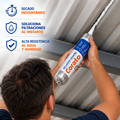 Sellador VedaPró Corato 870g – Impermeabilizante Instantáneo