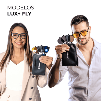 Kit Gafas 6 en 1 - Compatible con fórmula + Lentes Intercambiables (40% OFF en la segunda unidad)