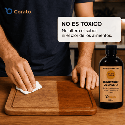 Renovador de Madera y Muebles Corato 250ml — ¡Compra 1 y Llévate 2!