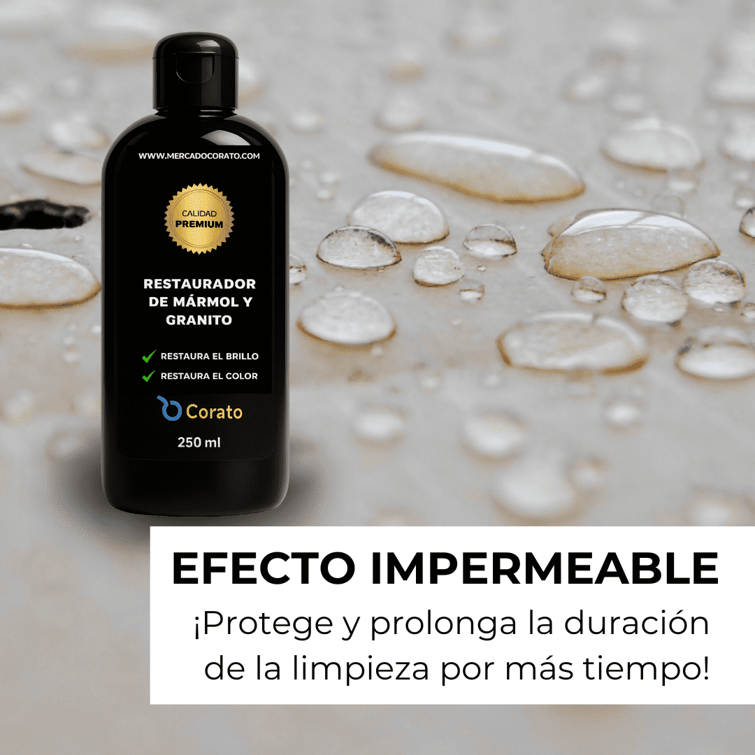 Restaurador Mármol y Granito 250ml – Brillo inmediato | Lleva 1 GRATIS