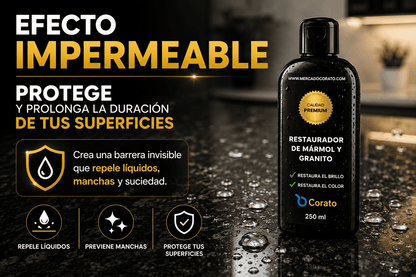 Restaurador Mármol y Granito 250ml – Brillo inmediato