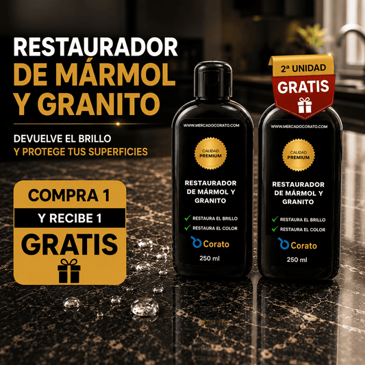 Restaurador Mármol y Granito 250ml – Brillo inmediato
