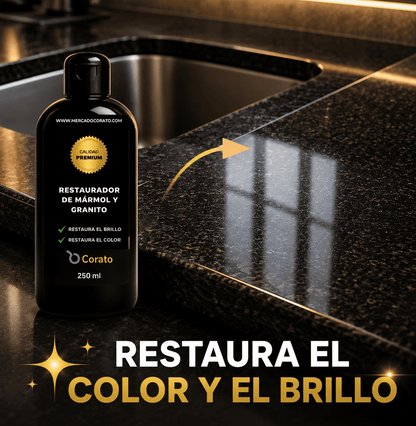 Restaurador Mármol y Granito 250ml – Brillo inmediato