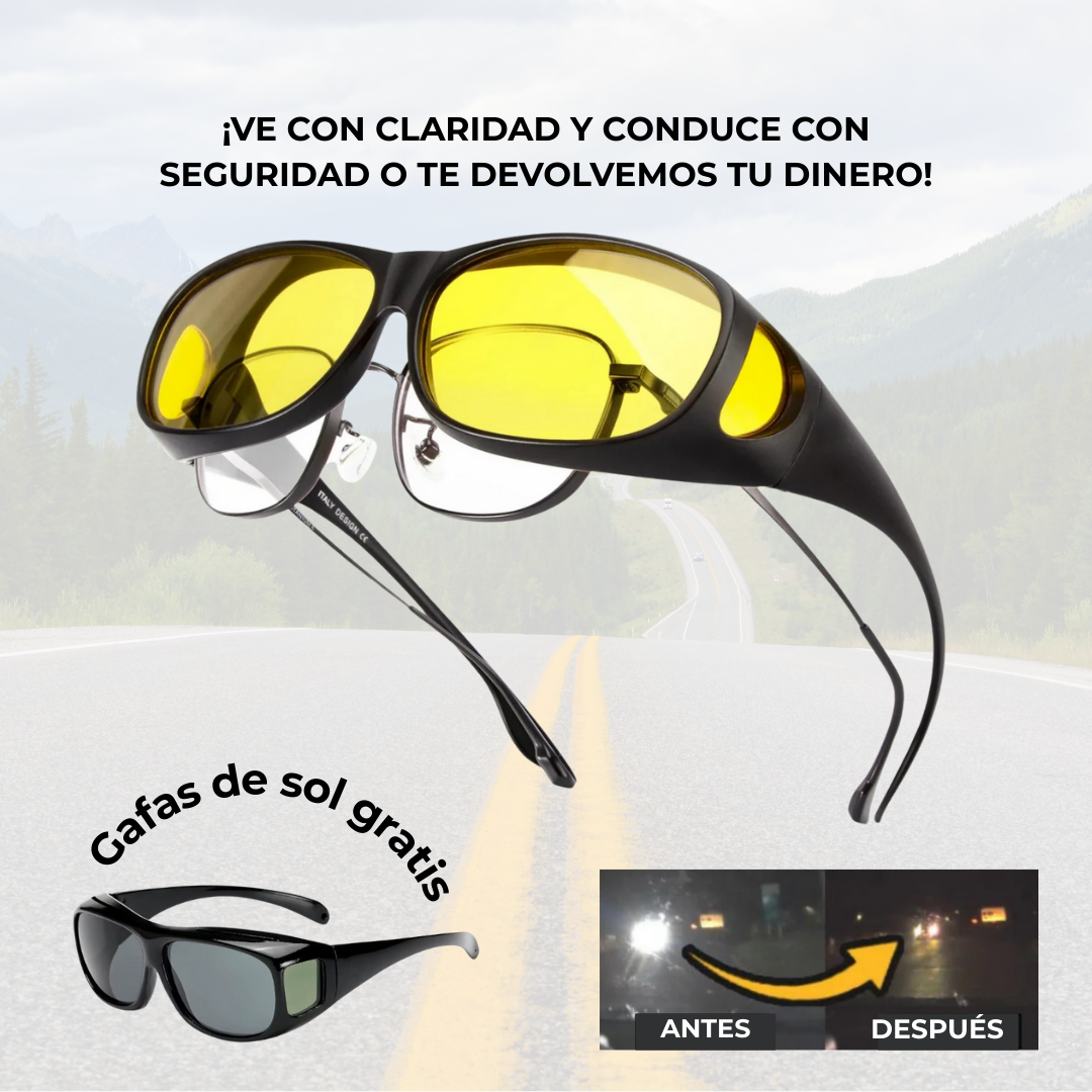 Gafas Headlight™ Driver + Gafas de sol GRATIS