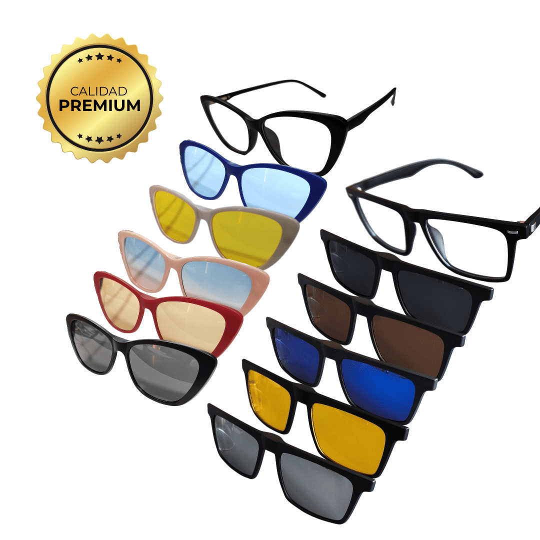 Gafas Multicolores para Parejas - COMPRA 1 KIT y LLÉVATE OTRO GRATIS
