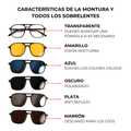 Gafas 6 en 1 Fly + Lentes Intercambiables GRÁTIS | Compatible con fórmula