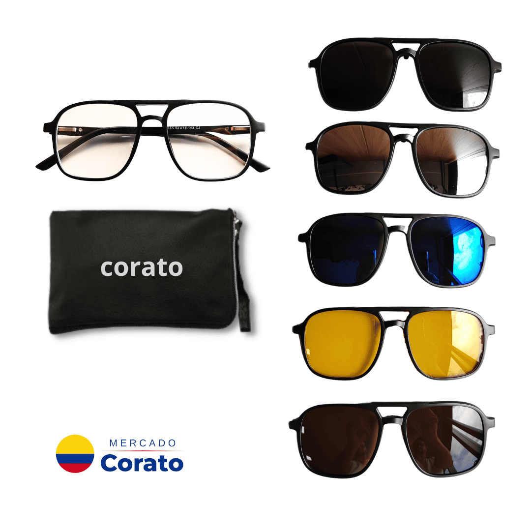 Gafas Corato Multicolor 6 en 1 - COMPRA 1 LLEVA 6