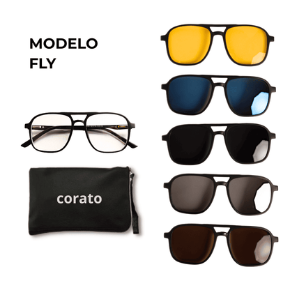 Gafas 6 en 1 + Lentes Intercambiables GRÁTIS | Compatible con fórmula