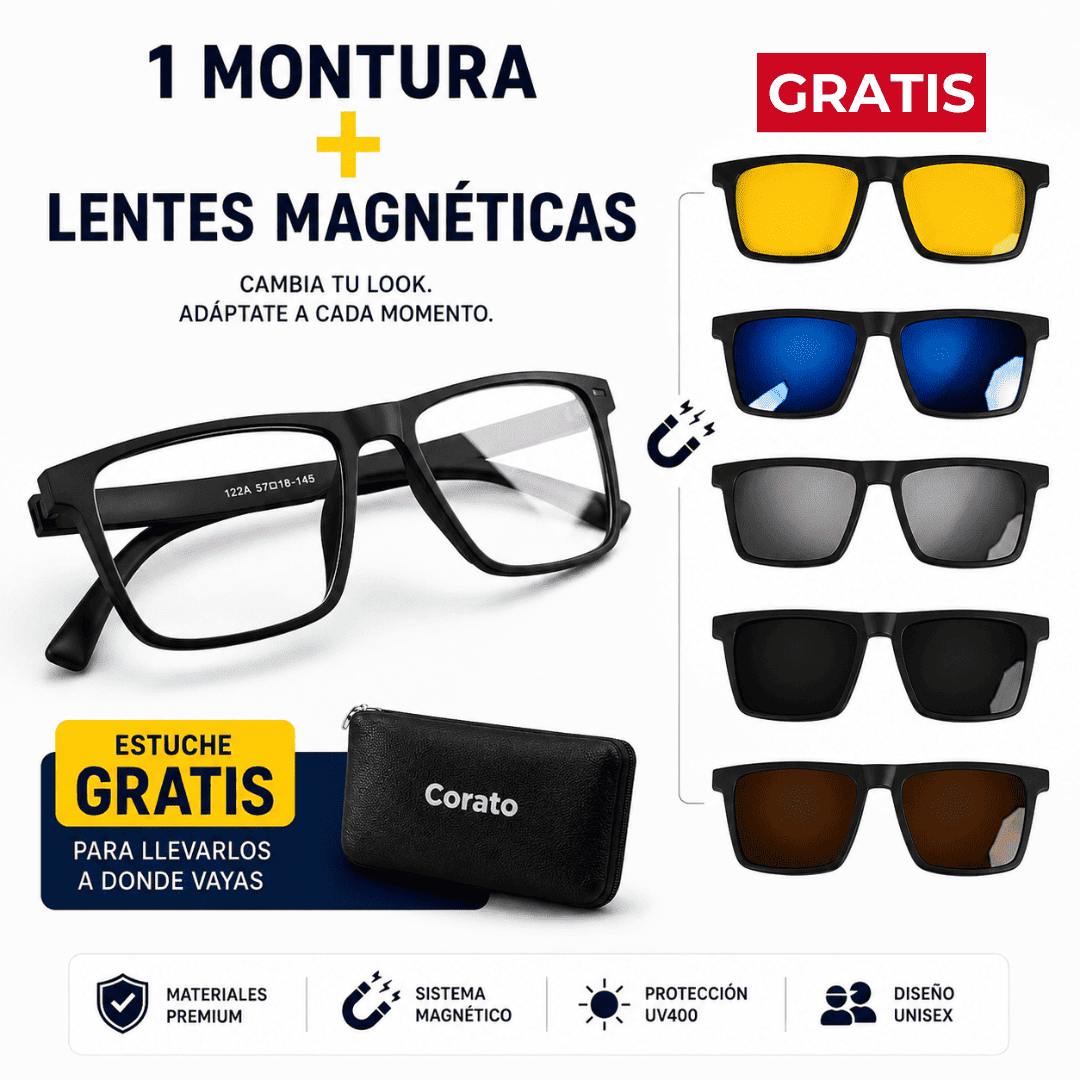 Gafas 6 en 1 Horizon + Lentes Intercambiables GRÁTIS | Compatible con fórmula