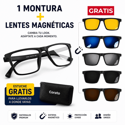 Gafas 6 en 1 Horizon + Lentes Intercambiables GRÁTIS | Compatible con fórmula
