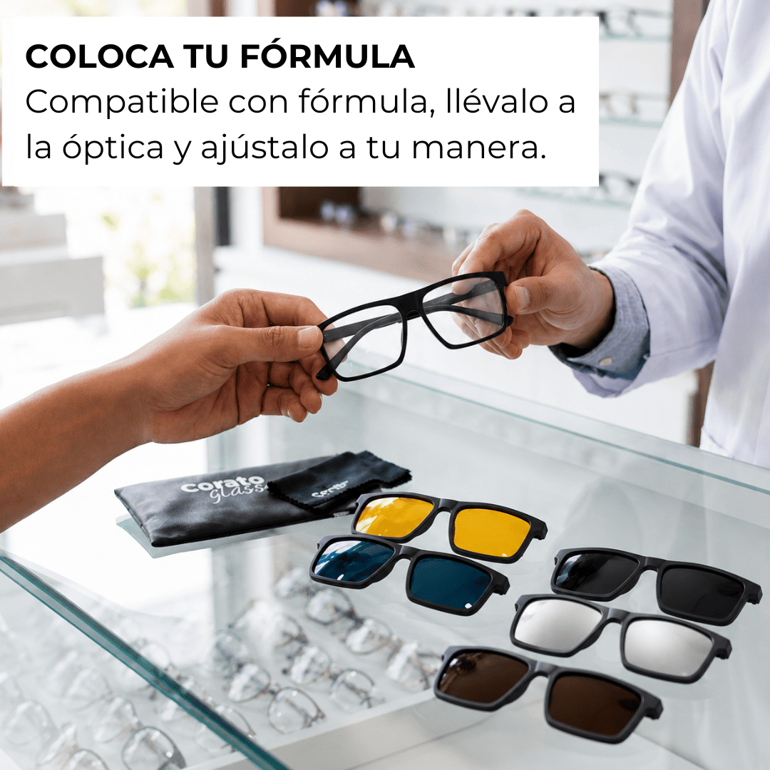 Gafas 6 en 1 Horizon + Lentes Intercambiables GRÁTIS | Compatible con fórmula