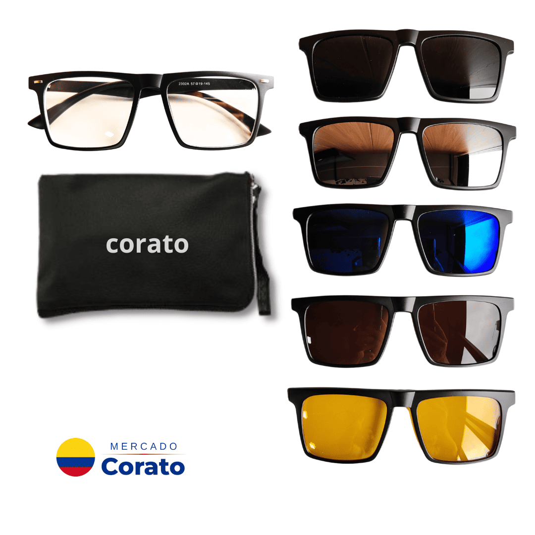 Gafas Corato Multicolor 6 en 1 - COMPRA 1 LLEVA 6