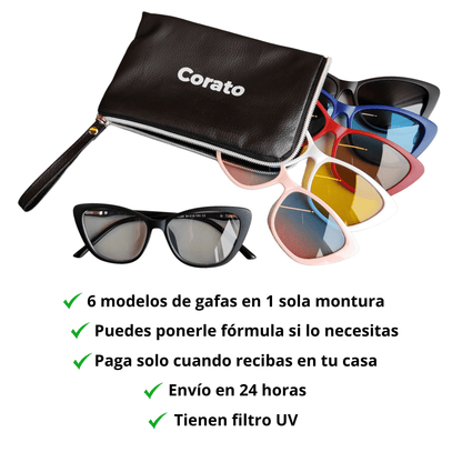 Gafas 6 en 1 para mujer MODELO WONDER + ENVÍO GRATIS