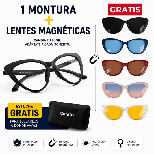 Gafas 6 en 1 Wonder + Lentes Intercambiables GRÁTIS | Compatible con fórmula