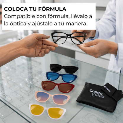 Gafas 6 en 1 Wonder + Lentes Intercambiables GRÁTIS | Compatible con fórmula