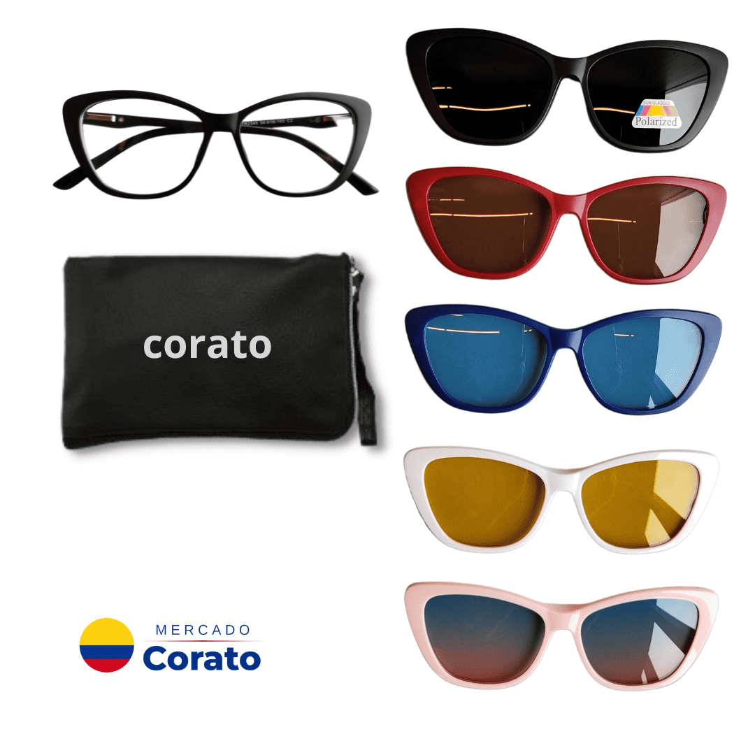 Gafas Corato Multicolor 6 en 1 - COMPRA 1 LLEVA 6