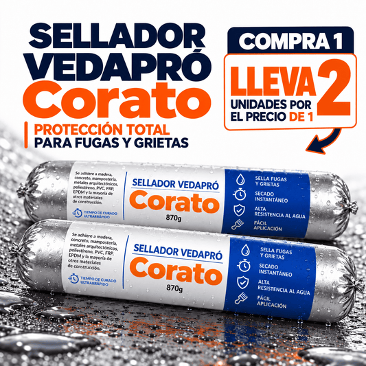 Sellador VedaPró Corato 870g – Impermeabilizante Instantáneo