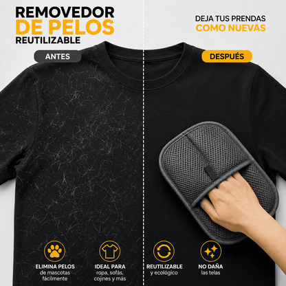 Guante Mágico Multiuso Reutilizable - Quita Pelos y Pelusas | ENVÍO GRATIS