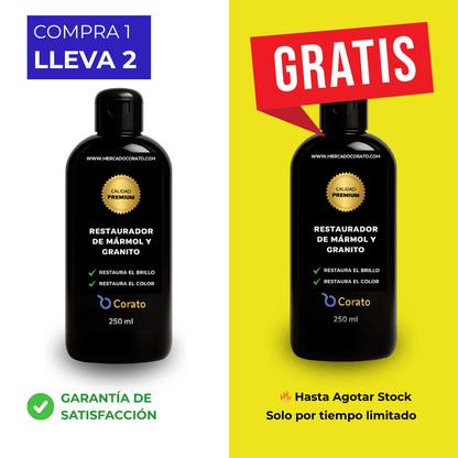 Restaurador de Mármol y Granito 250ml - COMPRA 1 LLEVA 2
