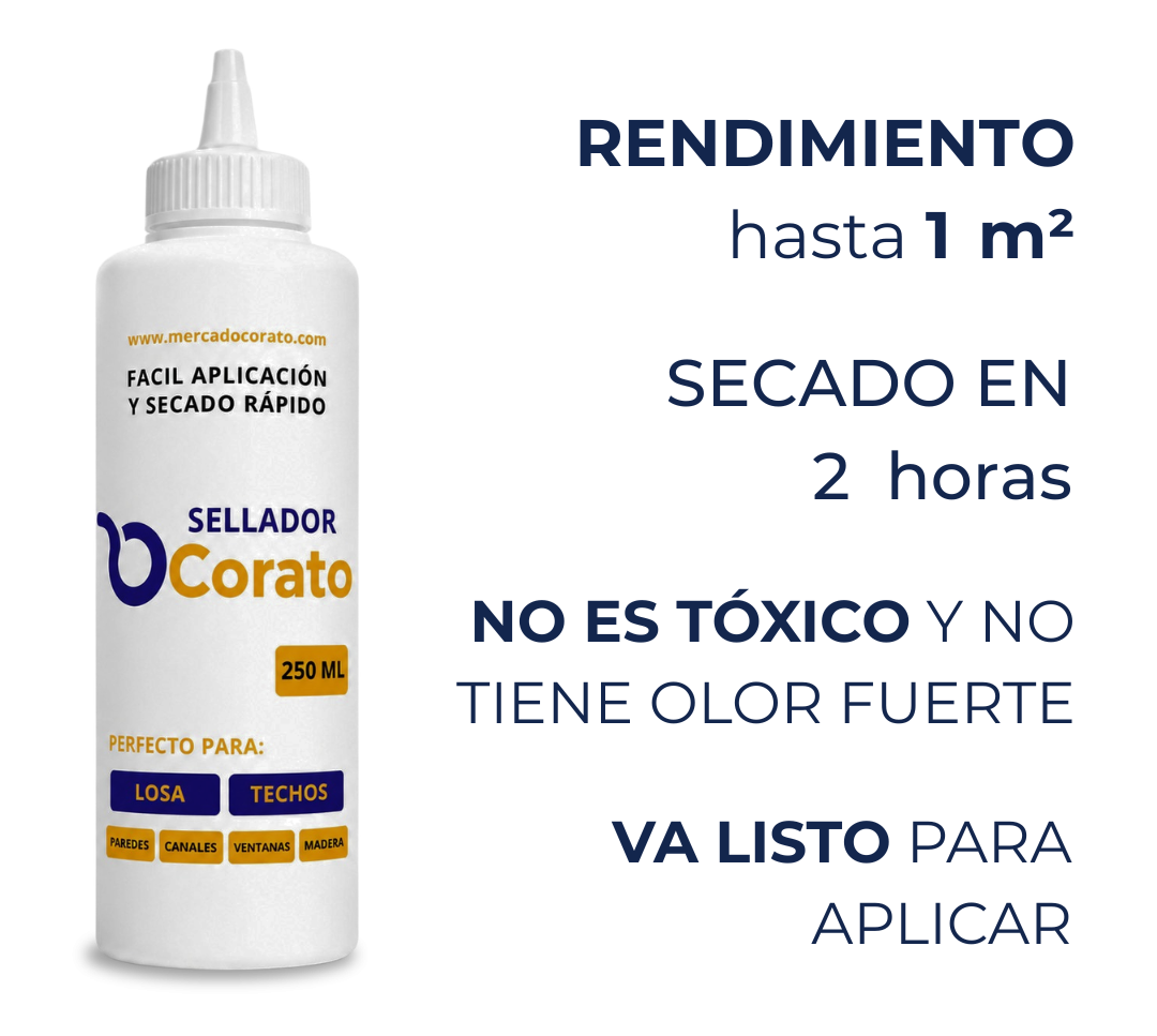 Sellador Corato para el box de la ducha 250ml | Lleva más 1 GRATIS